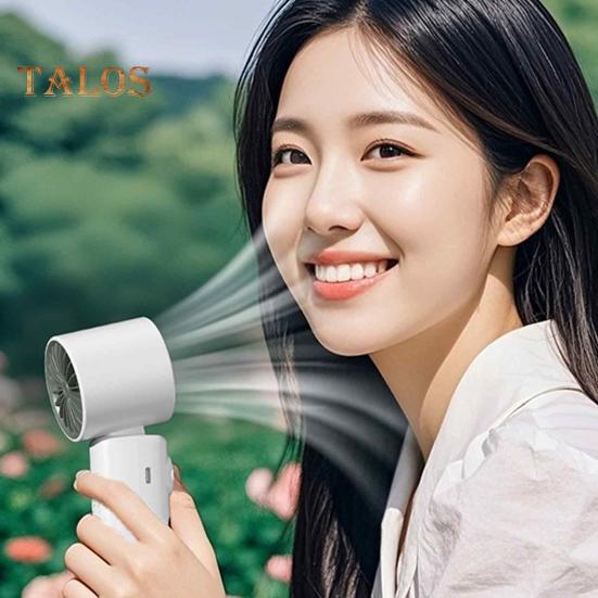 Handheld Turbo Fan Digital Display 199 Speeds 13000RPM Strong Airflow Low Noise Rechargeable Portable Mini Cooling Fan