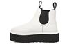 Stivali da Donna Neumel Chelsea Boot con Plateau 'Pebbled White' da Donna