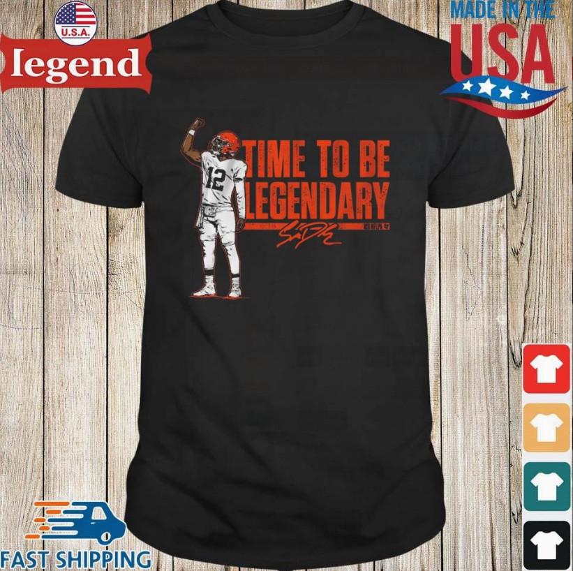 Shedeur Sander Time To Be Legendary T-Shirt Unisex T-Shirt XXXL