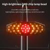 Safety Warning Bike Brake Lights Tail Light with Turn Signals Bike Rear Light