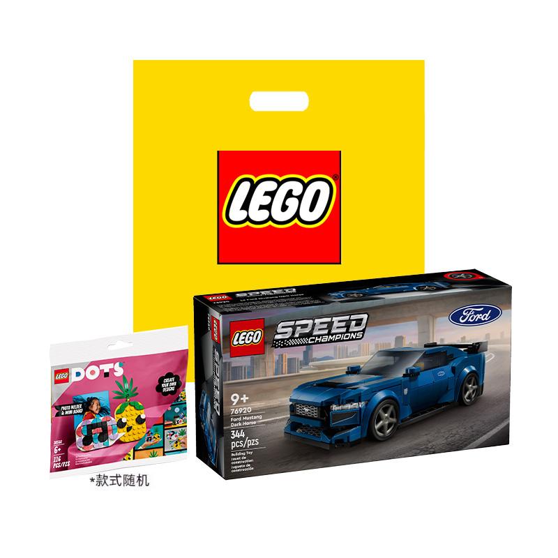 LEGO Speed Ford Mustang Dark Horse Sports Car Building Blocks 76920