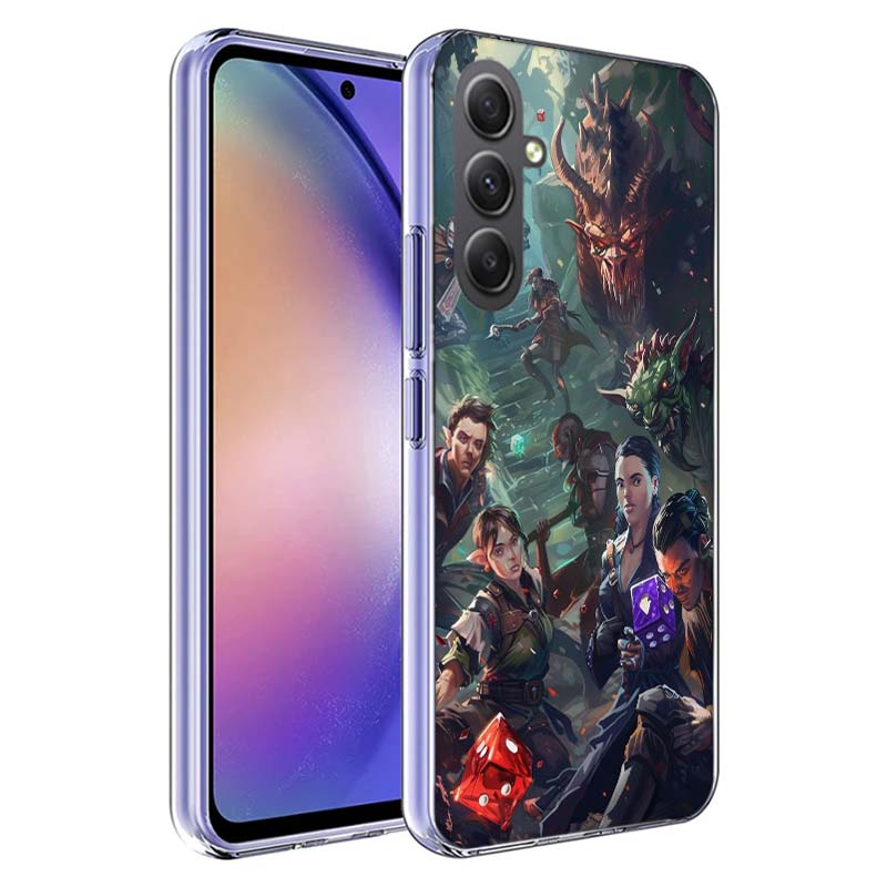 Game D-Dungeons D-Dragons D-DND Phone Case for Samsung A17 A37 A57 A07 A16 A26 A36 A56 A06 A02S A12 A22 A32 A52S A04S A14 A24 A3