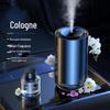 Kafeile Dual-Use Smart Air Freshener: Osmanthus Cologne Fragrance Automatic Spray Essential Oil Diffuser for Car & Home.