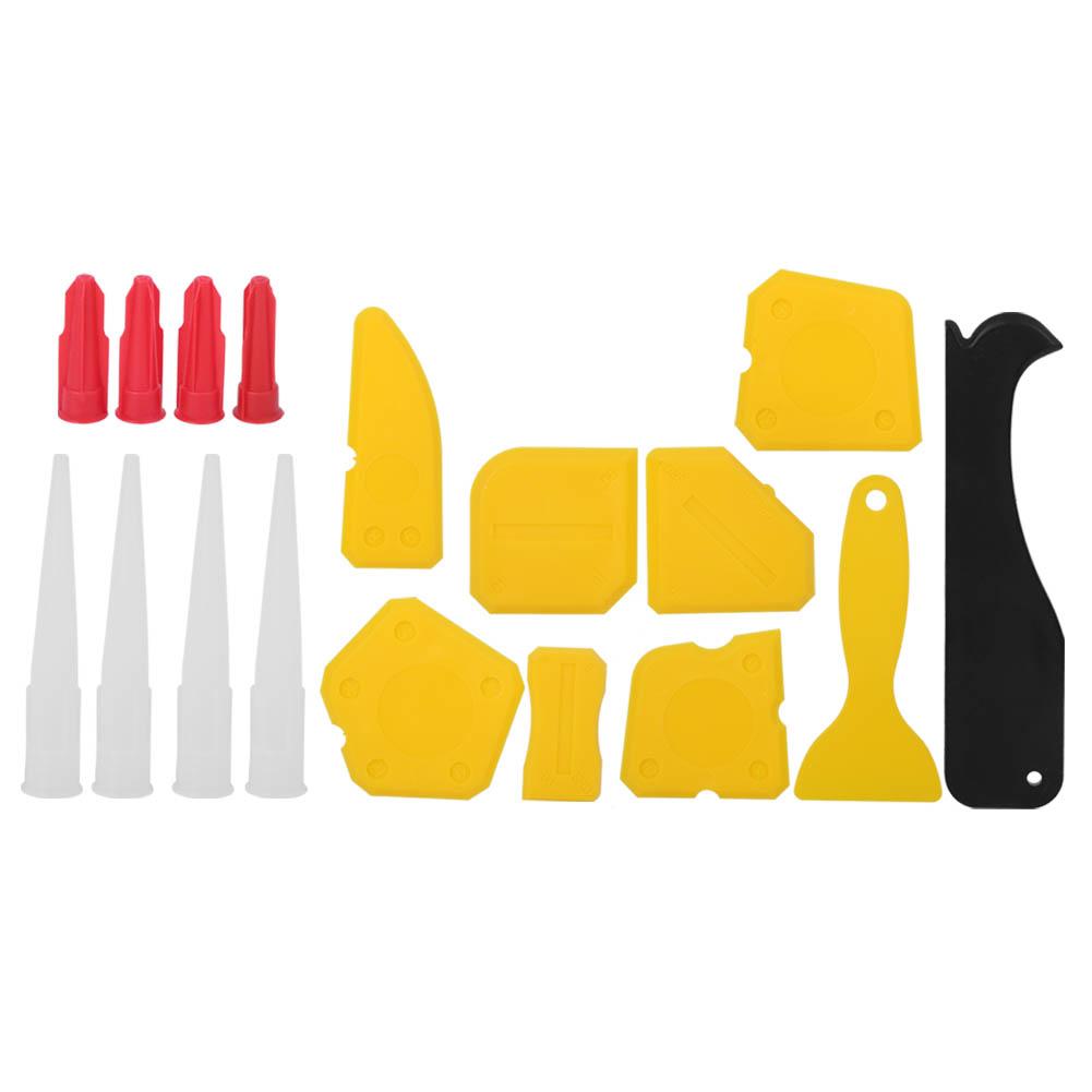 

17шт. Набор пластиковых герметиков, скребок для заделки окон, набор инструментов для финишной обработки клея для стекла