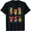 Carnivourus Plants Lover Kids Sarracenia Venus Fly Trap T-Shirt