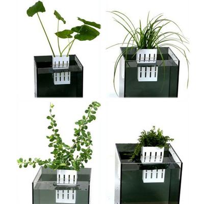 Hangable Fish Tank Planting Basket Floating Water Grass Cup Wall Hanging Flower Pot  Home