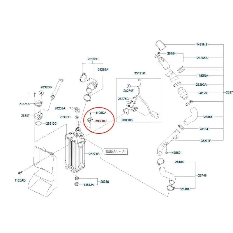 MAP Pressure sensor 393002B050 For hyundai IX25 Creta Sonata LF Tucson TLC Accent IV Saloon I20 Coupe I30 I40 OEM 393002A600