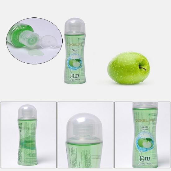 100 g Lubrifiant de corp pentru îmbunătățirea sexului oral pe bază de apă cu aromă de fructe comestibile
