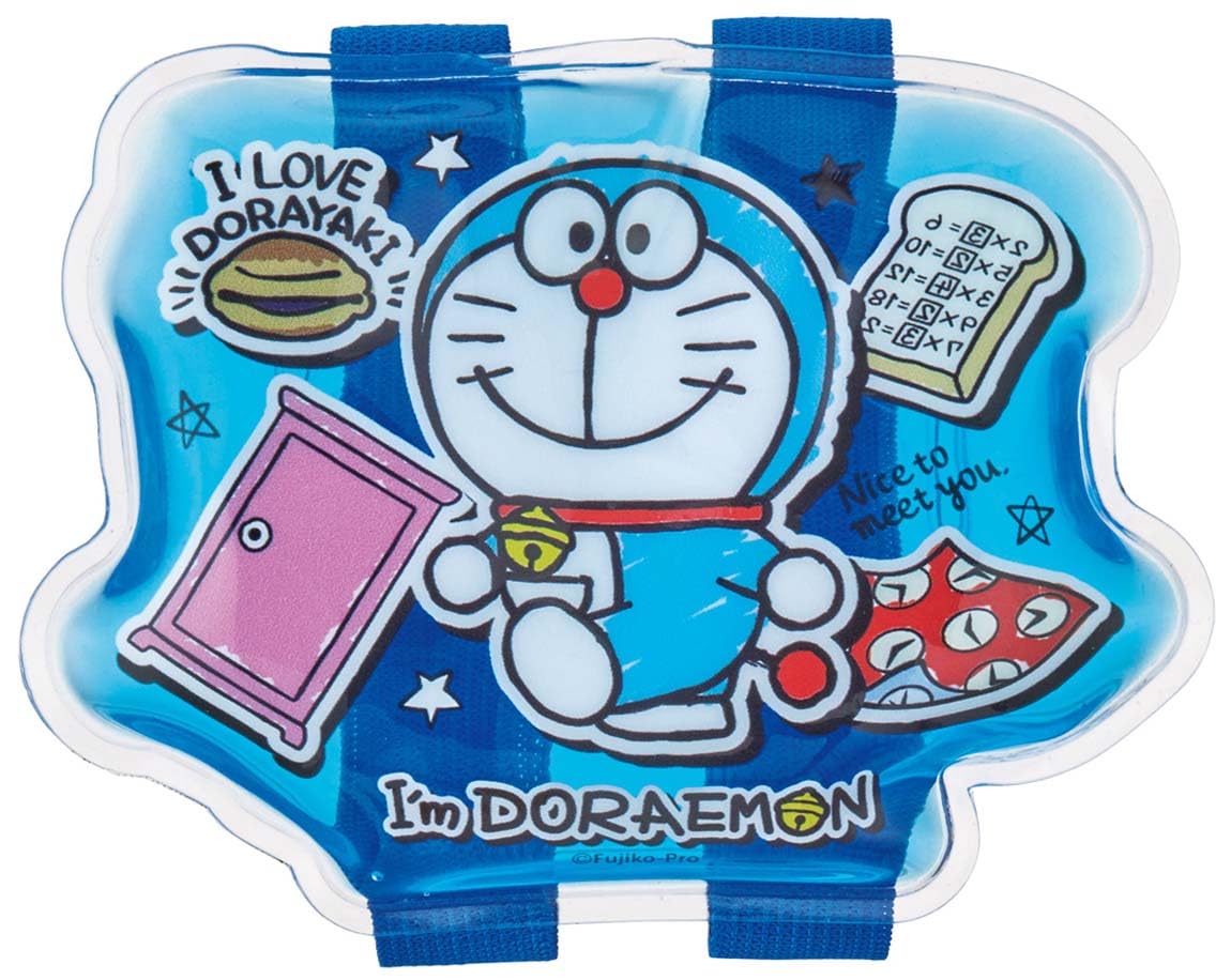 

Пакет со льдом Skater с ремешком Doraemon, наклейкой, Sanrio, 14x8см, CLBB1-A