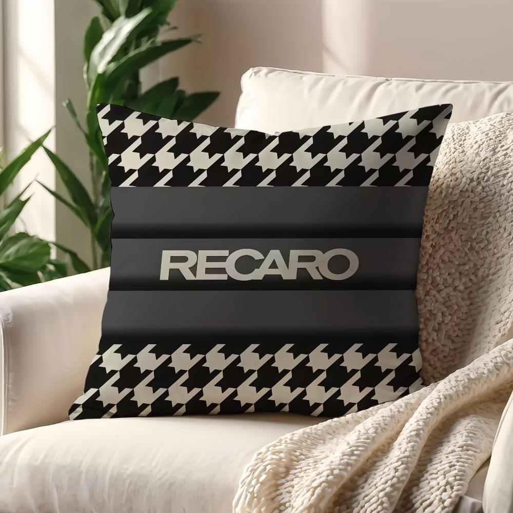 

Seat Upholstery R-Recaros cushion cover For Pillow Sofa Printing Decoration Room Home Office Coffee Shop Car Nordic Simplicity 22x22Inch