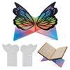 Versatile Silicone Butterfly Shaped Mold for Bookshelves Epoxy Resin Bookrack Decoration Mold Jewelry Making Supplies