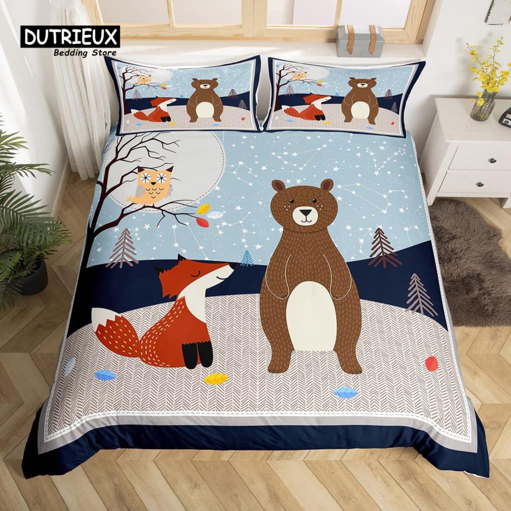 

Милый комплект пододеяльника с пандой Каваи Радужные Мультяшные Животные Постельное Белье Полный Микрофибра Белые Цветы Розовое Сердце Пододеяльник EU single(135x200cm)