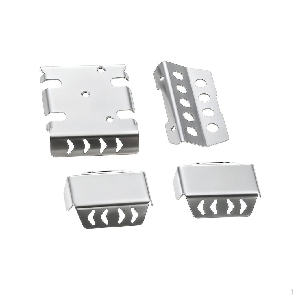 RC Chassis Protection Set Car Accessories Easy to Install Convenient Heavy Duty Parts Axle