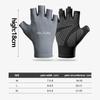 Summer Cycling Half Finger Gloves Fitness Fishing Men's and Women Lightweight Breathable Non Slip Portable Exercise Yoga Gloves