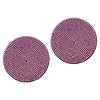 2 Peças Porta-Copos para Carro PVC Resistente Antiderrapante Porta-Copos de Água Porta-Copos de Carro com Design Brilhante Uso em Casa, Escritório, Veículo