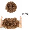MISS WIG Estensione sintetica per capelli Chignon Chignon disordinato Fascia per capelli ricci Elastico Scrunchy Pezzi di capelli finti per forcine da donna