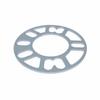 2 Stück 8mm Dicke Radnaben-Distanzscheibe Flansch Nabenzentrisch ET Dichtung Aluminiumlegierung Universell für Autos