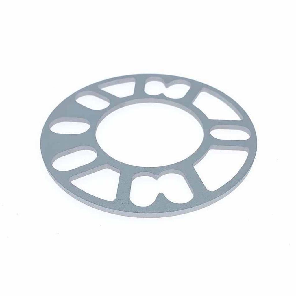 2 Stück 8mm Dicke Radnaben-Distanzscheibe Flansch Nabenzentrisch ET Dichtung Aluminiumlegierung Universell für Autos