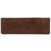 Step Mats 10 pcs. 65 x 21 x 4 cm Brown Rectangular Edge