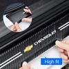 Car threshold strips logo car threshold guard carbon fiber sticker For Chevrolet Colorado Cruze Spark Captiva Malibu Trax