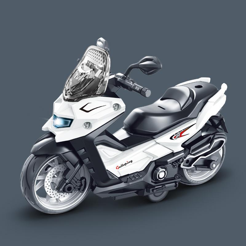 

Patrol Police Motorcycle Children Inertia Toy Car With Sound And Functions Light StyleM