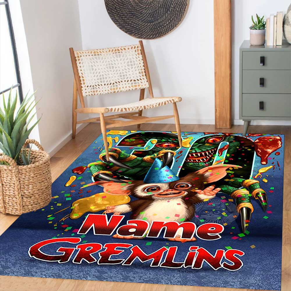 Like Warner Bros. Movies (12) Customize Your Name Rug, Office Chair Cushion, Home Bedroom Living Room Gift.