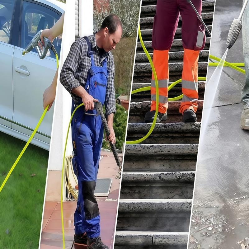 5-25m High Pressure Cleaning Machine Hose 5800PSI Kink Resistant Hose Car Washer Water Cleaning Extension Hose M22-pin 14/15