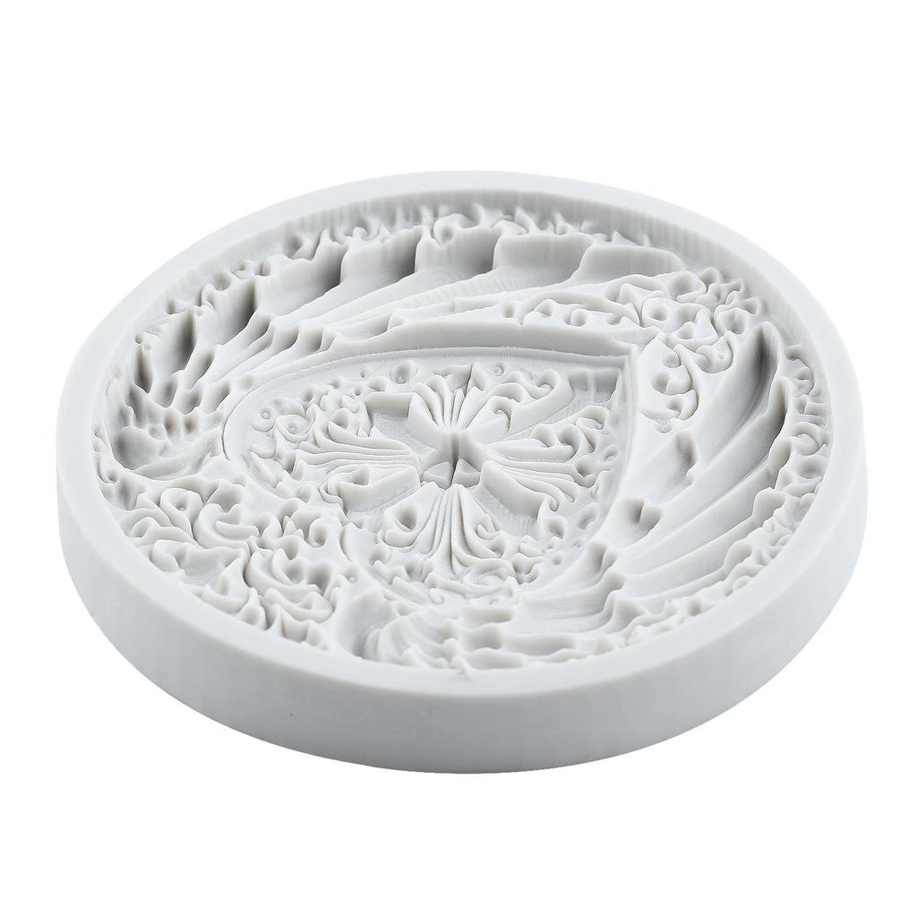 Baroque Style Silicone Mold Angel Wings Fondant Molds Cake Decorating Tools Cupcake Topper Candy Sugar Craft Gum Paste Polymer Clay