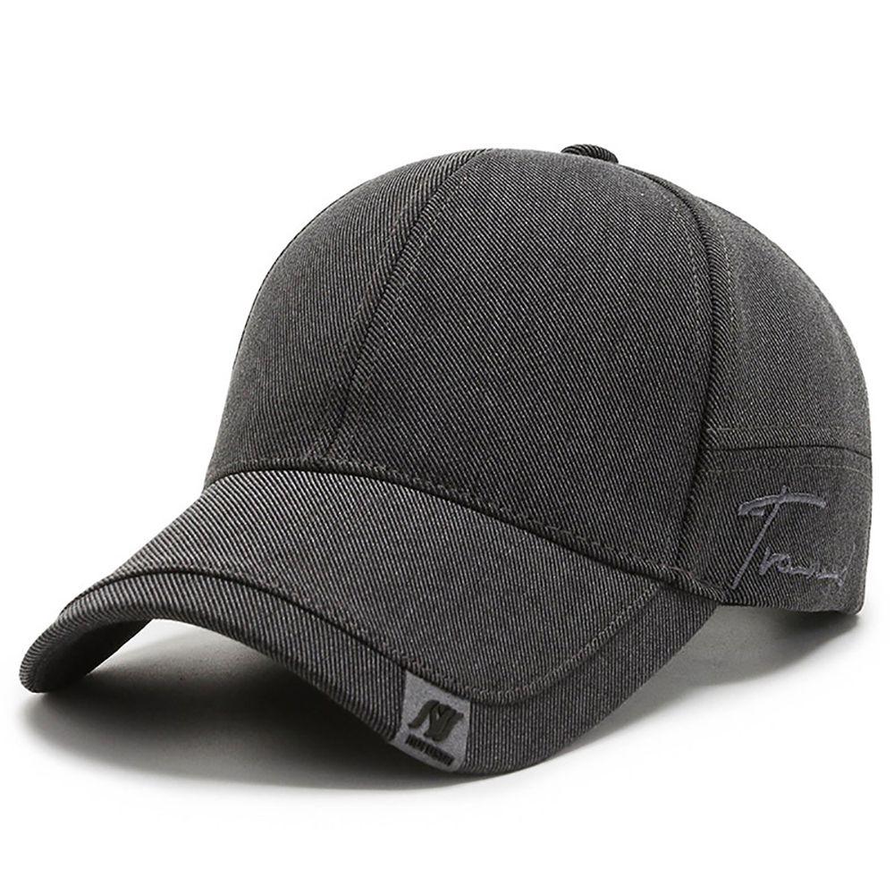 

Outdoor Simple Sports Hat Sun hat Baseball Caps Cotton Sunscreen темно-серого