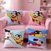 The Mighty Mouse Playhouse Cushion Cover 2-in-1 Reversible Plush Pillow Cover | Car/Sofa/Bed | Perfect Gift