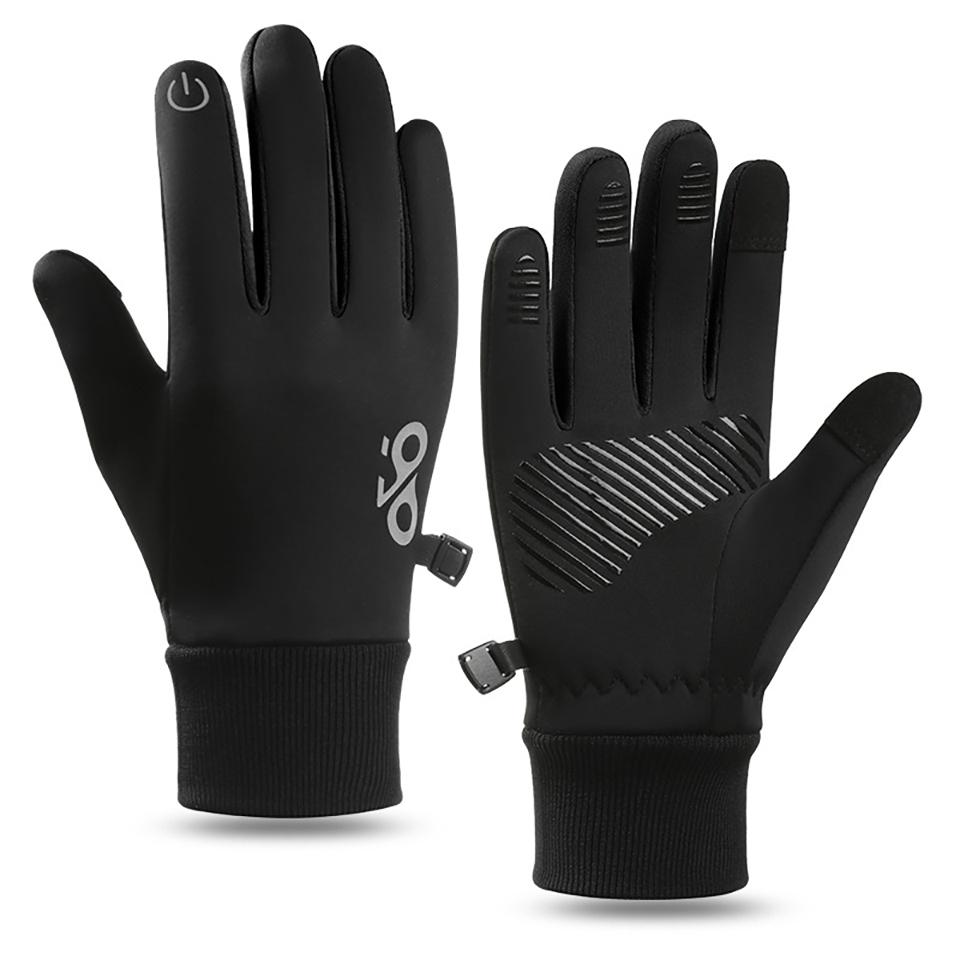 Getinfit Cycling Gloves Winter Boys Girls Cycling Running Sports Outdoor Soft Warm Anti-Slip Waterproof Snow Play Touch Screen
