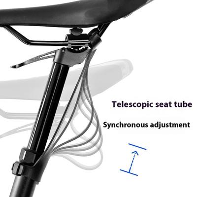 Protezione fango ghiaia tubo sella mountain bike Custodia in silicone per tubo sella bici Protezione tubo sella bici Accessori per ciclismo
