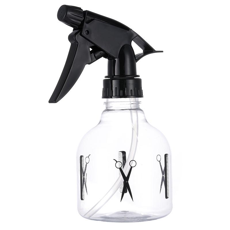 Compact Plastic Disinfectant Spray Bottle with Fine Atomizer for Barber Shop and Home Use