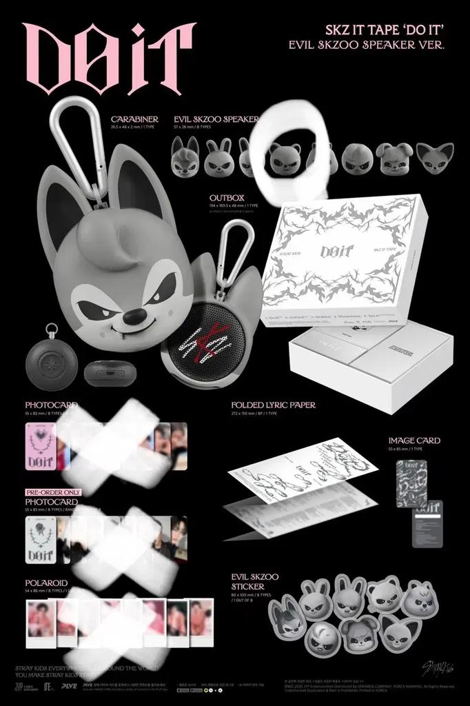 STRAY KIDS Hyunjinsky Jubilee Speaker Album Genielet Přenos