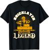 I'm Not Getting Old I'm Becoming A Legend Masonry Bricklayer T-Shirt