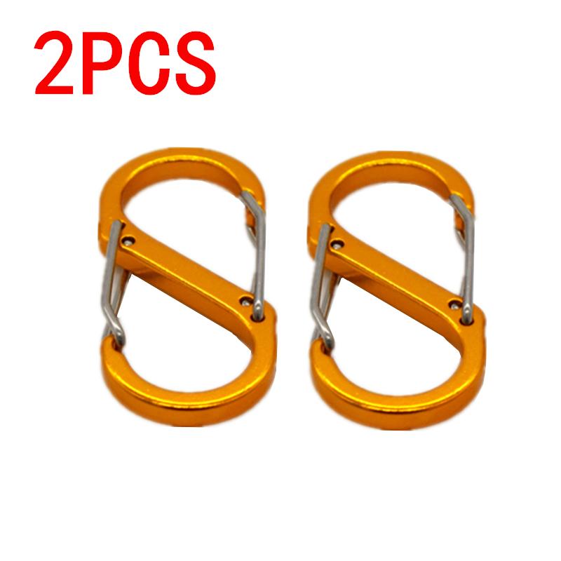 

Пружинный крючок, карабин из алюминиевого сплава, пружинная застежка, открытый рюкзак, брелок для кемпинга, инструменты для рыбалки, пряжка с замком, защелкивающийся зажим 2 pcs