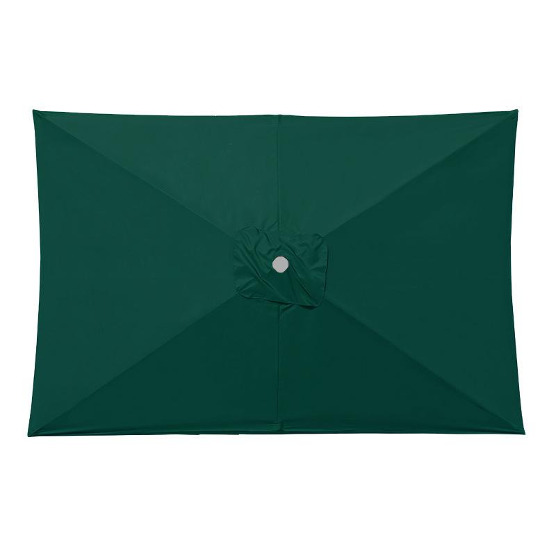 Outdoor Rectangular Parasol Cloth Garden Patio Sunshade Rainproof Sun Umbrella Replacement Cloth Heavy Duty Replacement Canopy