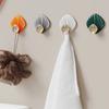 Durable Adhesive Hook Towels Bags Caps Organizer Hook Hanger Nail Drilling Free