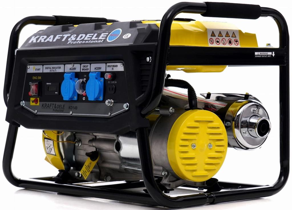 Stromerzeuger 3500W LCD | Kraft&Dele