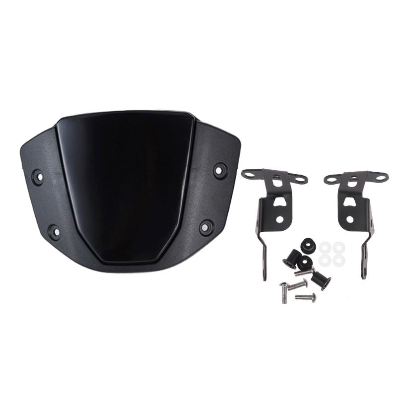 Motorcycle Cruiser Windshield Windscreen with Mounting Kit for CB650R 2019-2021 CB1000R 2018-2021