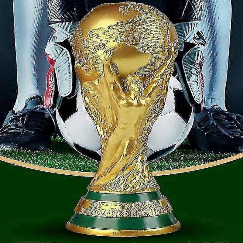 27/36 ס"מ גביע כדורגל גביע העולם העתק שרף דגם גביע מזכרת למעריץ כדורגל מתנה