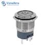 22mm Small Metal Button Latching Momentary Power Push Button Switch 3-6V/12V/24V/220V 5A for DIY Computer Car Panel Modification
