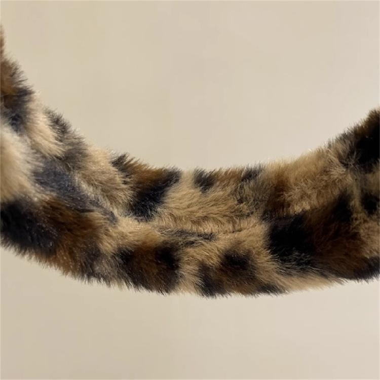 Modna opaska do włosów w panterkę Damska i dziecięca ozdoba głowy Zabawna opaska do włosów dla pań i nastolatek