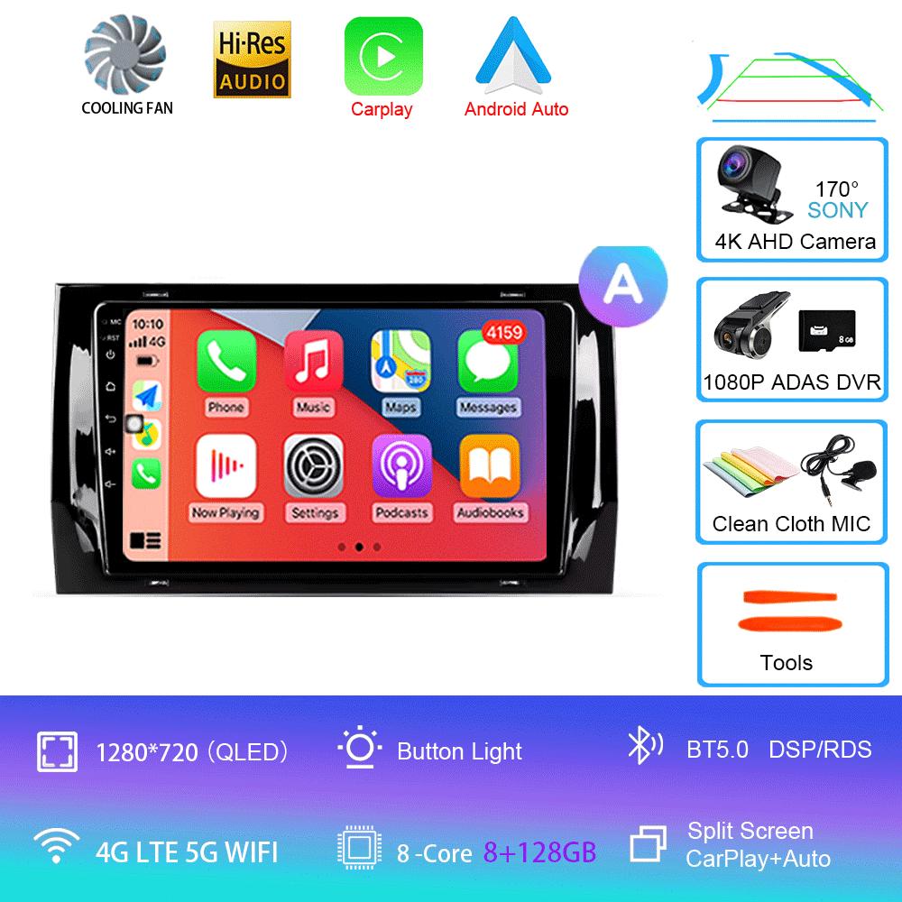 Android 14 Car Radio For Skoda Kodiaq 2016 - 2021 Karoq NU7 2017 - 2021 Multimedia Video Player Navigation stereo GPS Andro