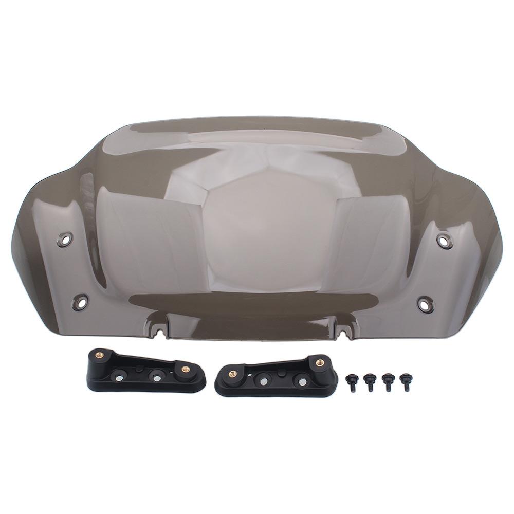 10 inch Motorcycle Accessory Front Fairing Windshield  Windscreen Wind Deflector For Harley Street Glide FLHX/I CVO FLHXSE 2023+