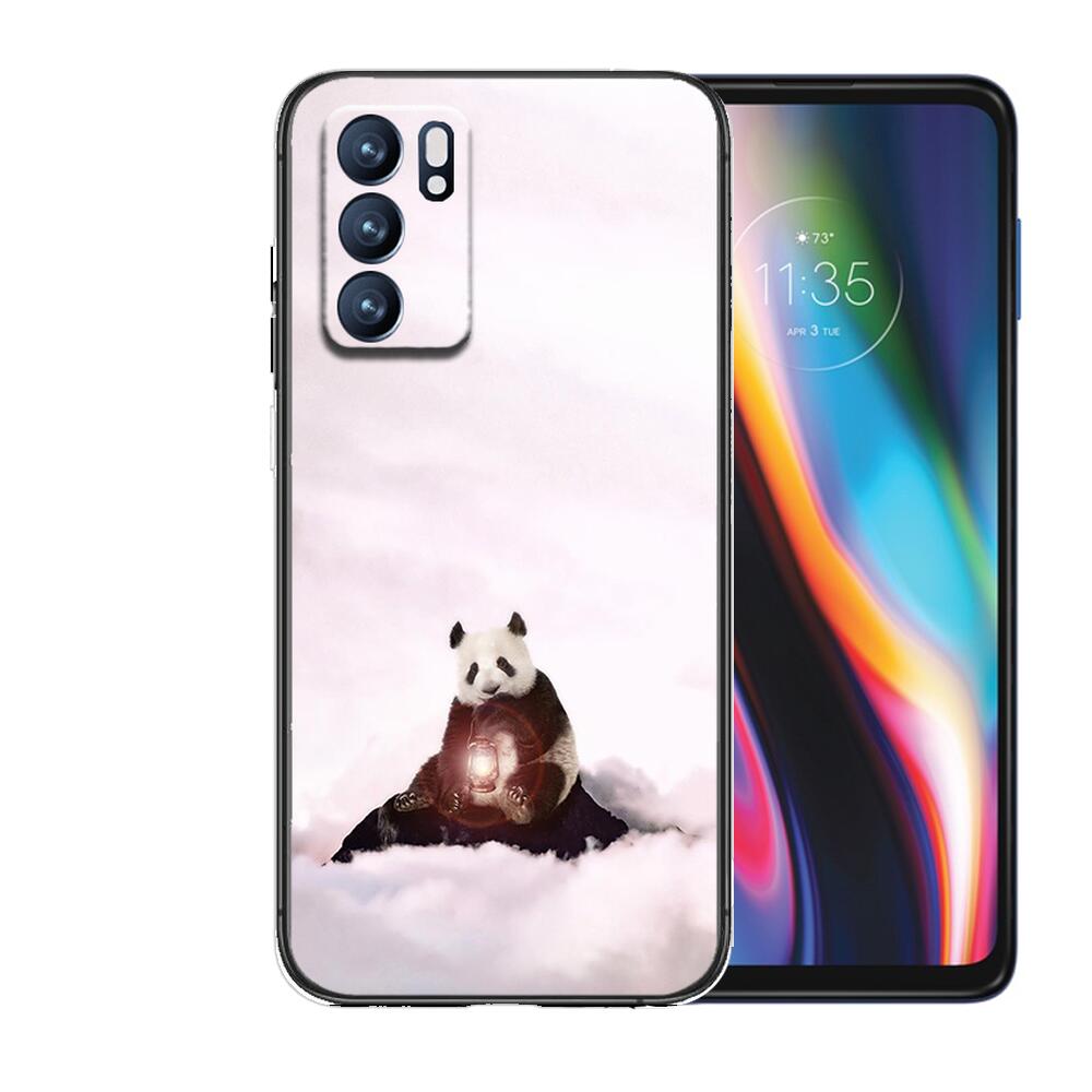 

Супер милый чехол Panda для Realme C3, мягкая силиконовая задняя крышка OPPO Realme C3 RMX2020, чехол, чехол, Funda find x3 pro C21 8 Pro A91 oppo find x3 pro