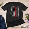 Taekwondo American Flag Taekwondo Fighter US Flag Unisex T-shirt
