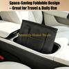 F26C Insulated Coffee Cup Bag Capacity 4 Bottles Adjustable Compartments Foldable Designs Shoulder Strap