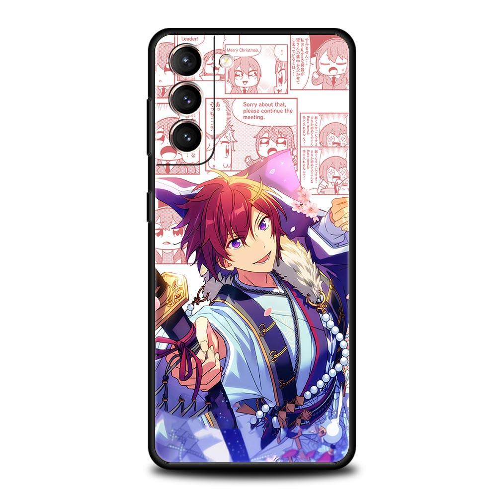 Husa de telefon Anime Ensemble Stars pentru Samsung Galaxy S24 S23 S22 S20 Ultra S21 FE 5G S10 S9 Plus S10E Husa din silicon moale
