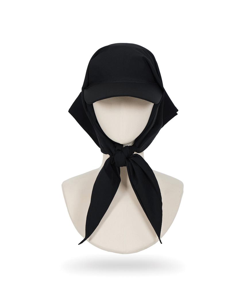 Bajal Label Bandana Ball Cap Black